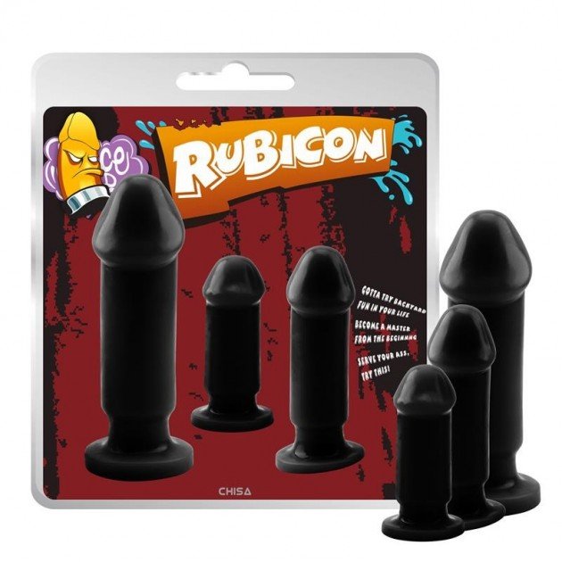 Kit 3 Plug Anal Evil Dark Kit 3 Plug Anal Evil Dark