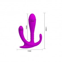 Silicone booty toy