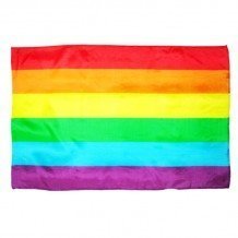 Bandera Grande Colores LGBT+