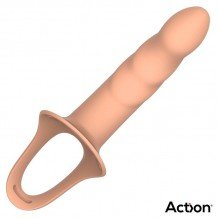 Arnés Strap-on con Dildo Hueco Silicona Premium Talla L Arnés Strap-on con Dildo Hueco Silicona Premium Talla L