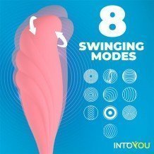 Huevo Vibrador con Movimiento Waving con APP USB
