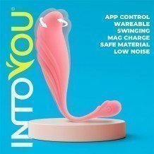 Huevo Vibrador con Movimiento Waving con APP USB